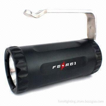 CREE XM-L T6 LED Dive and Search Light with 800lm Lumen Output and 150m Waterproof